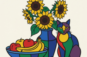 How Cloisonnism Technique Influenced Bold Outlined Visual Styles