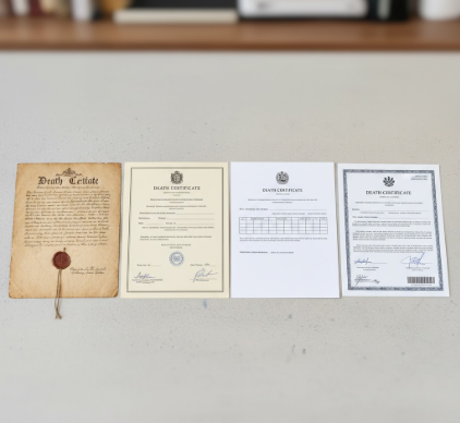 The Evolution of Death Certificate Design Through Civil Registration History